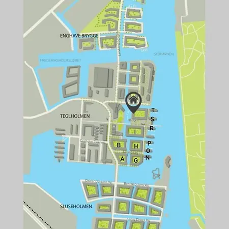 Canal View Apartment @ Teglholmen Copenhagen